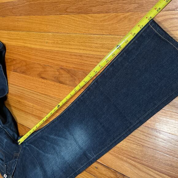 Levis Made and Crafted Jeans Mens 29x28 Japanese Selvedge Japan Big E 502 Taper - Picture 5 of 16
